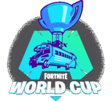 Offizielles das Fortnite World Cup-Logo
